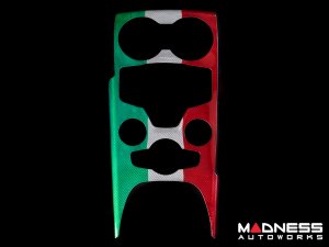 Alfa Romeo Giulia Shift Console Trim - Carbon Fiber - '20+ models - Italian Theme - Feroce Carbon